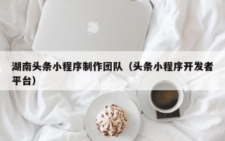宝鸡湖南头条小程序制作团队（头条小程序开发者平台）